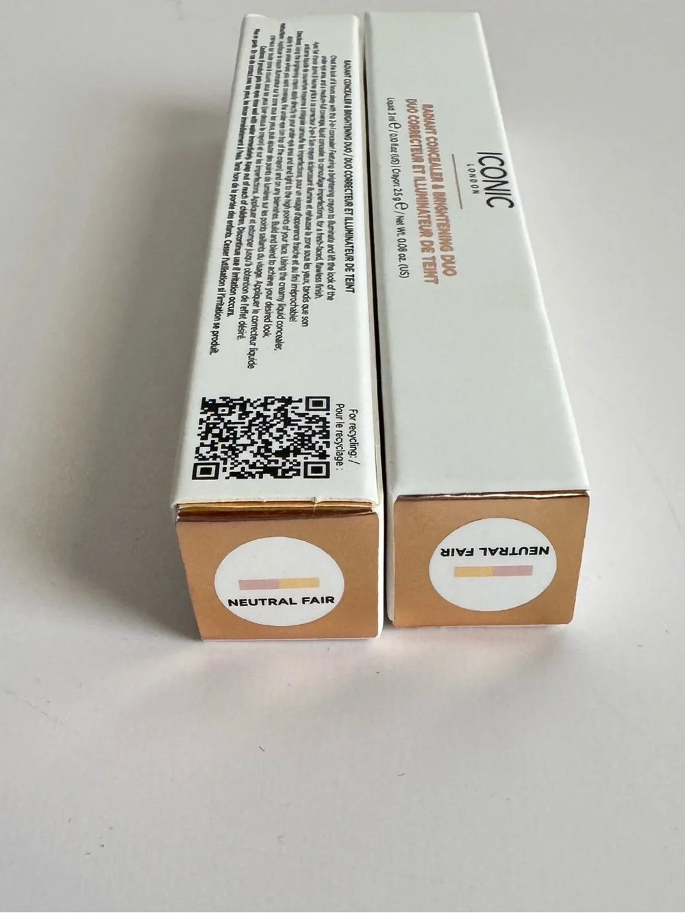 ICONIC LONDON Radiant Concealer & Brightening Duo Neutral Fair